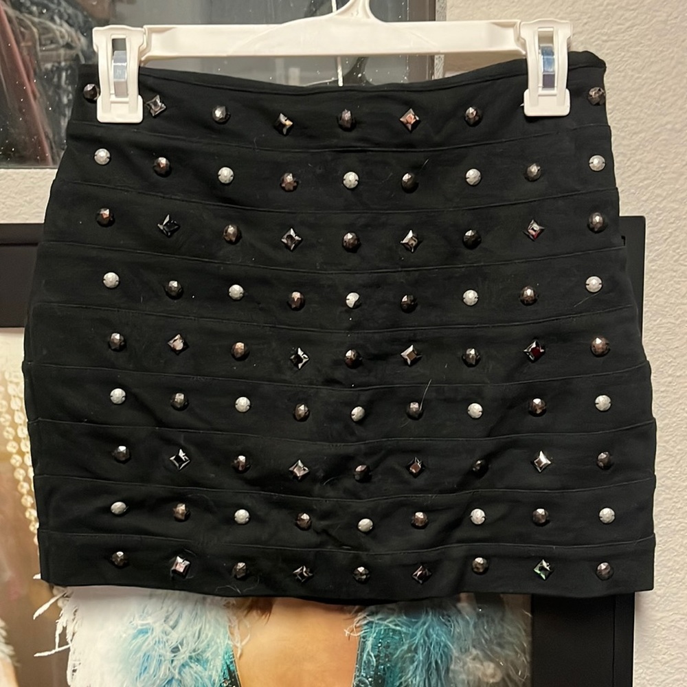 Express bling mini skirt